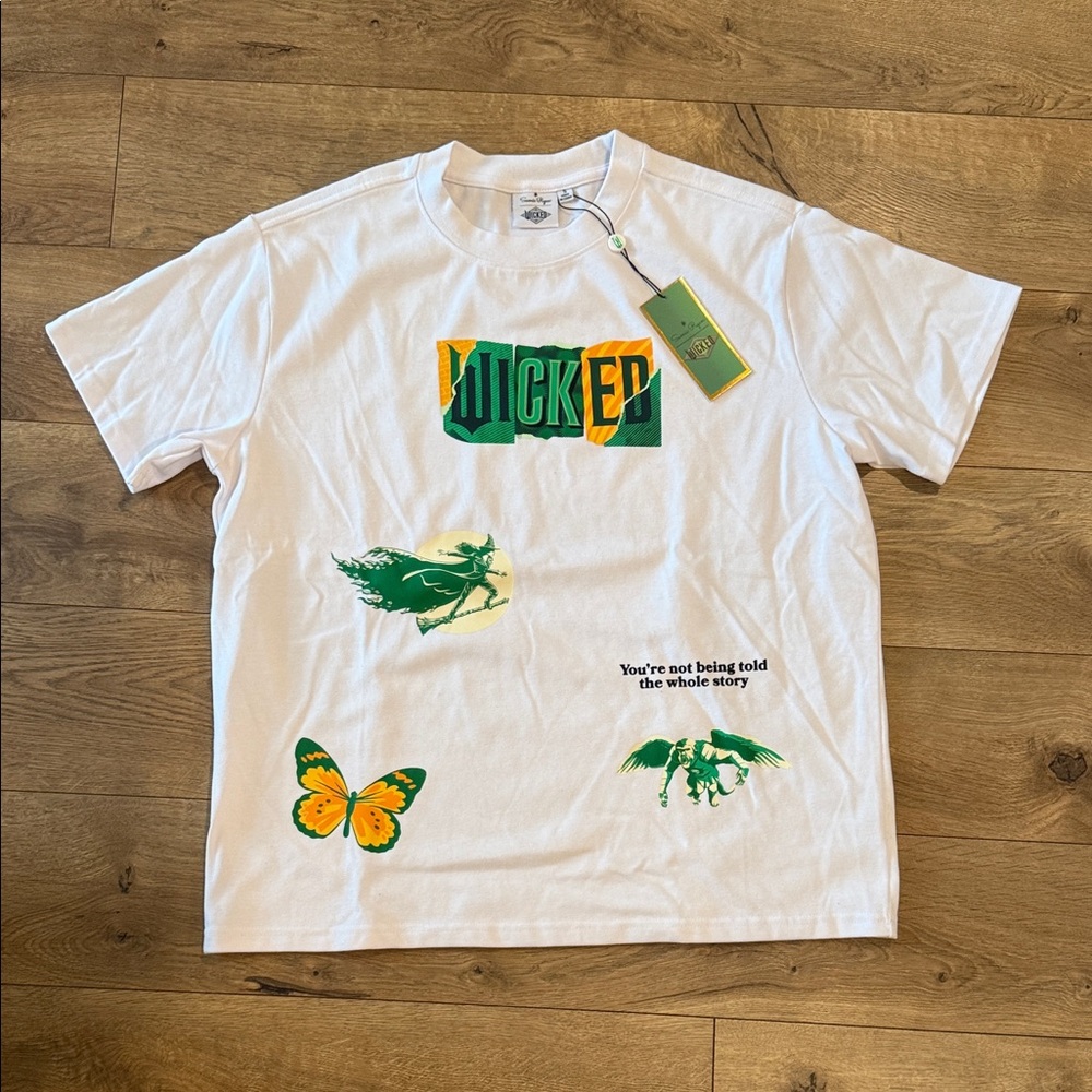 Samii Ryan x Wicked Graphic Tee with Green & Yellow Prints